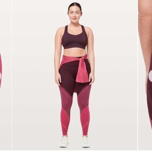 Lululemon Colour Me Ombre Tight *28"
Dark Adobe / Blush Berry / Violet Red